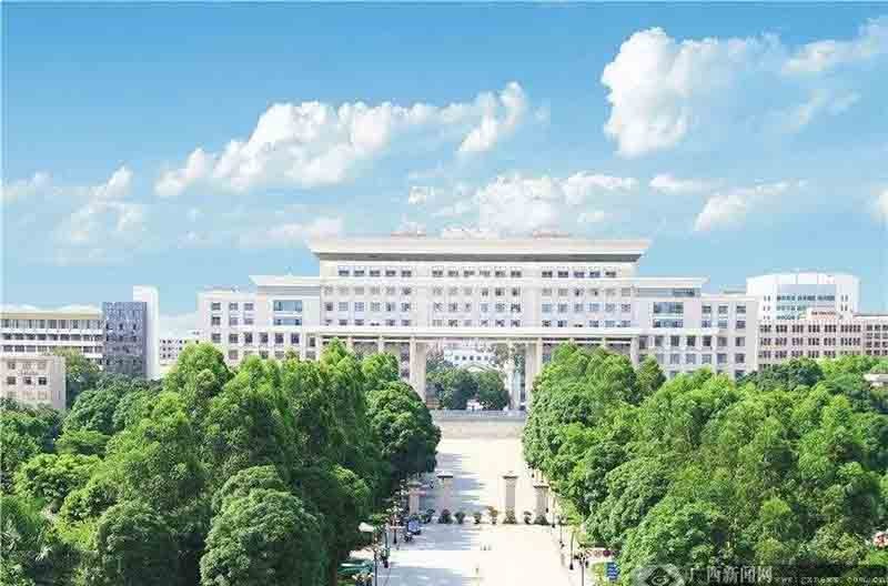 广西大学校园全景
