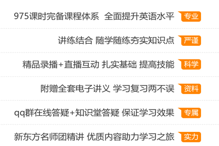 新东方商务英语课程特色